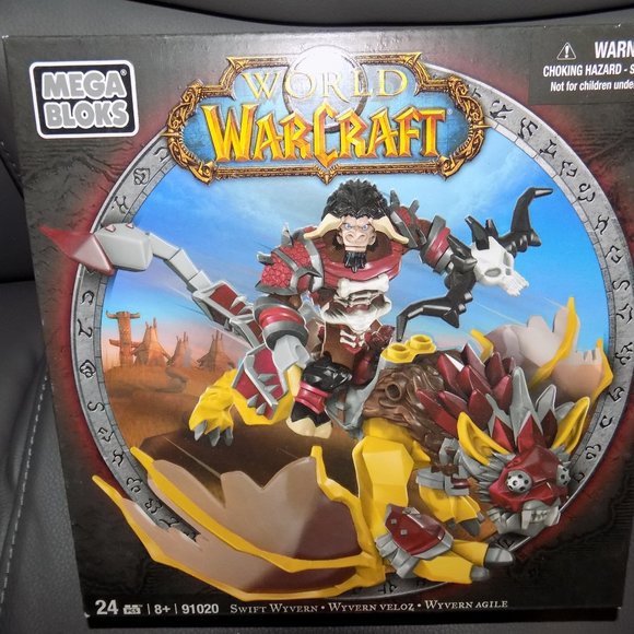 Mega Bloks World of Warcraft Swift Wyvern Set 91020 - ToyWiz Mega Bloks World of WarCraft Swift Wynern 91020 NEW